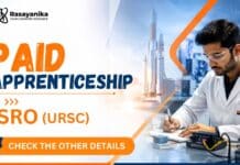 ISRO Apprenticeship for Chemical Engineering Graduates | Get up to 12,300/ pm Chemical Apprenticeship Opportunities at ISRO | Apply Now