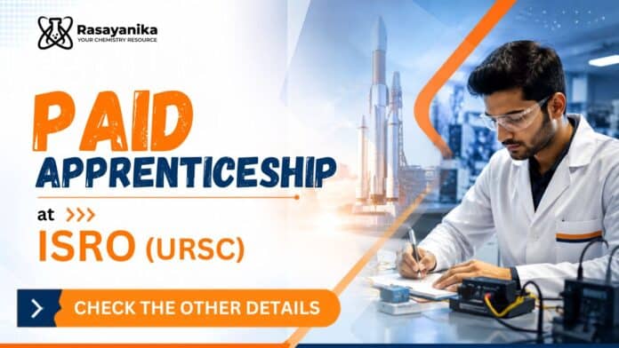 Chemical Apprenticeship Opportunities at ISRO | Apply Now Chemical Apprenticeship Opportunities at ISRO | Apply Now
