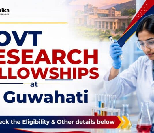Govt Research Fellowships at IIT Guwahati | Apply Now