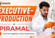 MSc Chemistry Job at Piramal Pharma | Production Executive Jobs 
