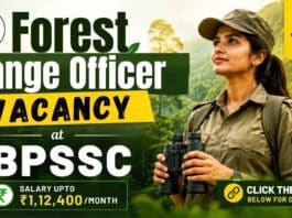 Forest Range Officer Jobs at BPSSC for Chemistry graduates