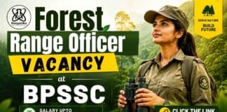 Forest Range Officer Jobs at BPSSC for Chemistry graduates
