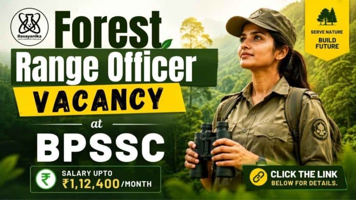 Forest Range Officer Jobs at BPSSC for Chemistry graduates Forest Range Officer Jobs at BPSSC for Chemistry graduates