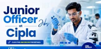 Apply for Junior Officer Jobs at Cipla. Explore Chemistry Jobs for B.Sc. Chemistry professionals in pharmaceutical packing. Apply now.