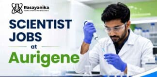 Scientist Jobs at Aurigene | Medicinal Chemistry Jobs Apply Now Apply for Scientist Jobs at Aurigene. Explore Medicinal Chemistry Jobs for M.Sc./Ph.D. Organic Chemistry professionals. Apply now.