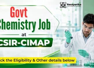Govt Chemistry Job at CSIR-CIMAP | Apply Now For Project Associate Roles Project Associate Jobs at CSIR-CIMAP | Attend the Walk-In Interview