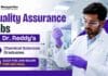 Quality Assurance Jobs at Dr. Reddy’s | Chemistry Graduates Apply Now! Quality Assurance Jobs through Dr. Reddy's Careers for Analytical Chemistry Jobs candidates in Baddi