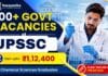 ₹1,80,000 Salary Multiple Govt Vacancies at UPSSSC for Chemistry Candidates Multiple govt vacancies at UPSSSC offer 208 posts with chemistry jobs eligibility. Check qualifications, salary