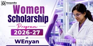 WEnyan Scholarship Program 2026 for Women in Chemistry