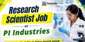 Research Scientist Jobs at PI Industries | Apply Now