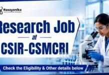 CSIR CSMCRI Project Associate Jobs | Walk-In 2026