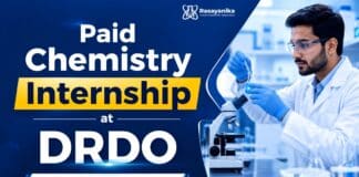Paid Internship in Delhi at DRDO | Apply Now for a Chemistry Internship