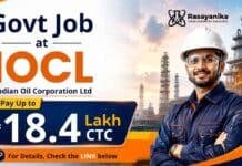 ₹18.4 Lakh CTC Govt Opportunity | IOCL Hiring Chemical Sciences Candidates Govt Jobs through IOCL Recruitment for Chemical Sciences candidates. Check who can apply, key requirements, selection process, and dates.