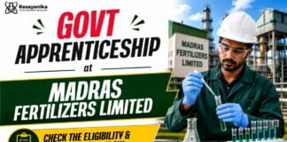 Madras Fertilizers Limited is Engaging Apprentices for the Year 2026–27