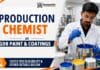 Production Chemist at GDB Paint & Coatings | Apply Now Production Chemist Job at GDB Paint & Coatings | Apply Now