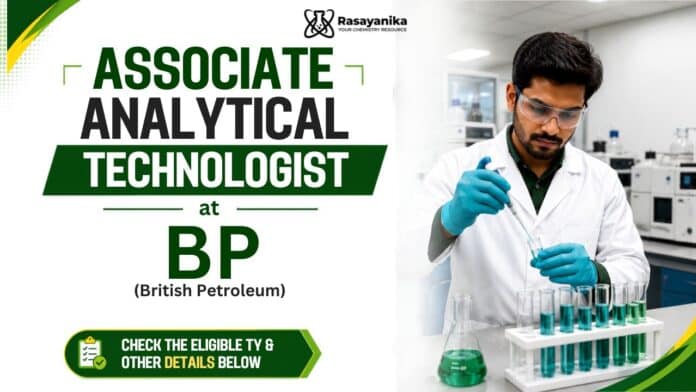 MSc Chemistry Job at BP | Analytical Technologist Position MSc Chemistry Job at BP | Analytical Technologist Position