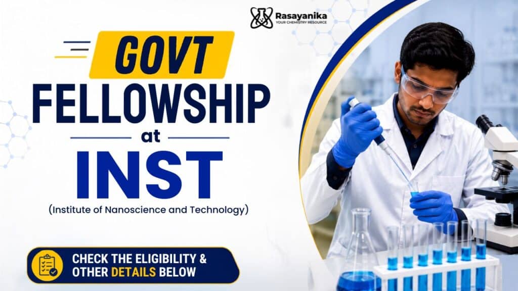 Govt Research Fellowship at INST | Earn up to ₹42,920/- pm