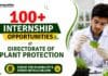 100+ Internship Opportunities at the Directorate of Plant Protection Govt Internship Opportunities at DPPQ&S for Chemistry Graduates | Apply Now