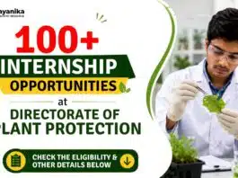 Govt Internship Opportunities at DPPQ&S for Chemistry Graduates | Apply Now