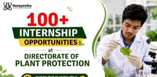 Govt Internship Opportunities at DPPQ&S for Chemistry Graduates | Apply Now