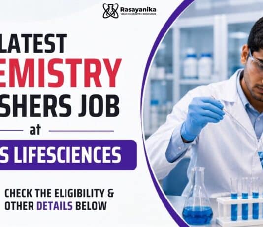 BSc Chemistry Freshers Job at Zydus | Attend the Walk-In Interview