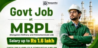 Chemical Engineering Job at MRPL | Assistant Engineer Roles