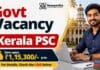 Govt Vacancy for Non Vocational Teacher Chemistry upto ₹1,15,300 pay. Explore Kerala PSC Jobs eligibility, vacancies and application details.