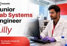 Laboratory Jobs at Lilly | Jobs in Hyderabad Explore Laboratory Jobs at Lilly. Check the Junior Lab Systems Engineer role, responsibilities and apply through Lilly Careers today.