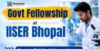 Exciting Research Fellow Jobs at IISER Bhopal | Apply Now