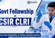 Govt Fellowship at CSIR CLRI for Chemistry Graduates | Apply Now