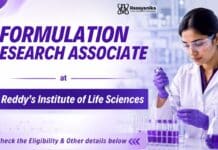 Research Associate Jobs at Dr. Reddy’s Institute | Apply Now Research Associate Jobs at Dr Reddy's Institute of Life Sciences