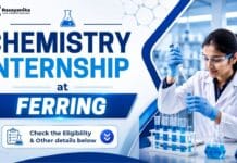 Freshers Chemistry Internship at Ferring | Paid 1-Year Internship Paid Chemistry Internship at Ferring India | CMC Analytical Intern