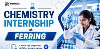 Paid Chemistry Internship at Ferring India | CMC Analytical Intern
