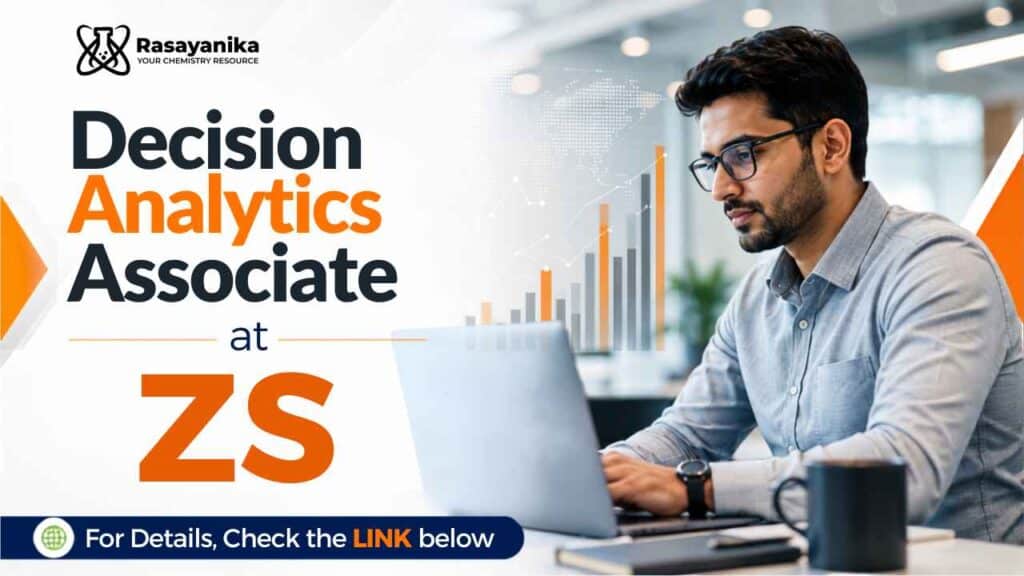 Chemistry jobs at ZS | Decision Analytics Associate