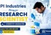 Research Scientist Jobs at PI Industries | Apply Now Research Scientist Jobs at PI Industries Careers for M.Sc and PhD Chemistry candidates