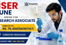 Apply for Research Jobs at IISER Pune. Attend the Walk-in interview for the Research Associate