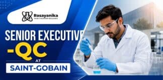 Explore Quality Control Jobs through Saint-Gobain Careers with a Senior Executive QC opportunity in Bharuch, Gujarat.