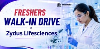 MSc Chemistry Freshers Job at Zydus | Production Trainee Jobs