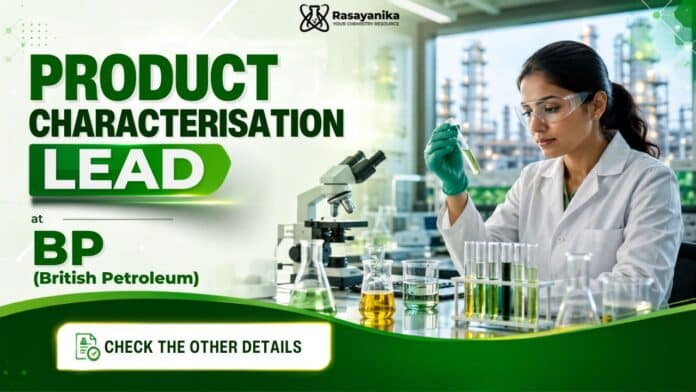 MSc Chemistry Job at BP | Product Characterization Role MSc Chemistry Job at BP | Product Characterization Role