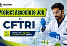 CSIR-CFTRI Recruiting Chemistry Graduates | Apply Now Project Associate Jobs at CSIR-CFTRI | MSc Chemistry Jobs
