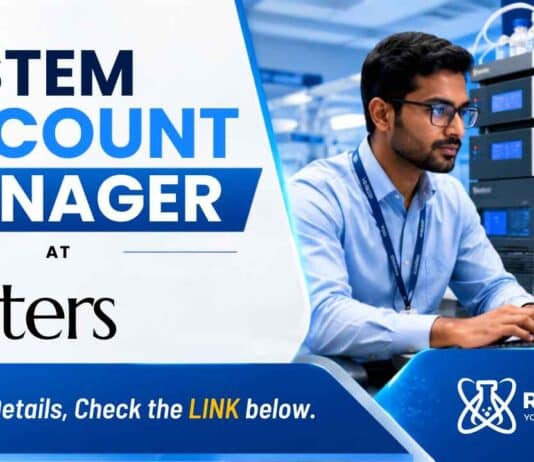 Explore Chemical Engineering Jobs through Waters Careers with a System Account Manager opportunity in Chennai.