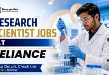 Reliance Research Scientist Jobs in Jamnagar invite PhD candidates in science or engineering to review eligibility and apply online today.