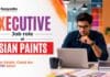 Asian Paints Careers | Executive QA Vacancy | Apply Now Asian Paints QA Jobs: Apply for an Executive N-QA role in Visakhapatnam. Diploma in Chemical with 1–3 years of QA experience required.