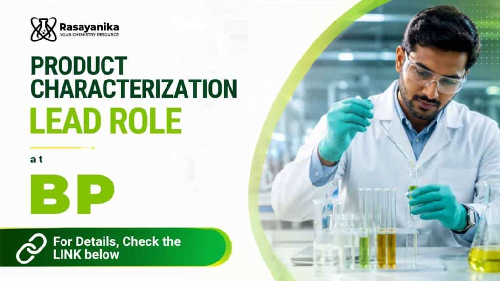 bp Hiring Product Characterization Lead | Analytical Chemistry Opportunity
