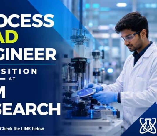 Lam Research Jobs: Process Lead Engineer role in Bangalore. Review eligibility, semiconductor skills, and apply via the official link.