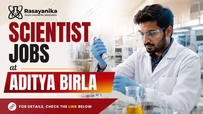 Aditya Birla Scientist Jobs in Navi Mumbai: explore the Process Control role, eligibility, technical skills, and application details. Aditya Birla Scientist Jobs in Navi Mumbai: explore the Process Control role, eligibility, technical skills, and application details.