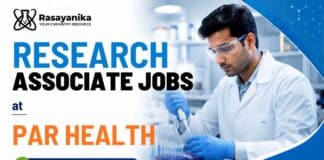 Explore Research Associate jobs at Par Health for Chemistry postgraduates with experience in analytical support, API and impurity analysis.