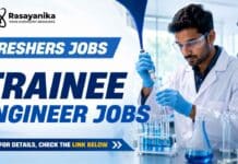 NNE Trainee Engineer Jobs | Freshers Job Opportunity in Bengaluru NNE trainee engineer jobs are open in Bengaluru for fresh graduates in mechanical, chemical, or related engineering disciplines. Apply now.