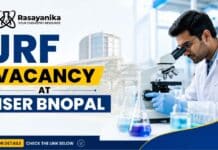 IISER JRF Vacancy 2026 | Chemistry Research Opportunity IISER Bhopal JRF vacancy 2026: IISER Bhopal seeks an MSc/PhD Chemistry candidate for a six-month SERB project. Apply by August 25, 2026.