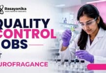 Explore Quality Control with Eurofragance Careers. Chemistry graduates with relevant fragrance industry experience can apply for this role.